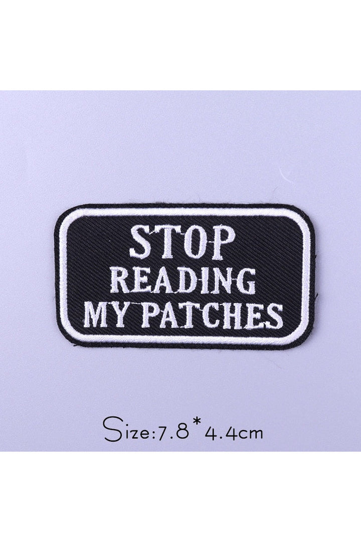 Lisslune | Punk Style Embroidered Patches