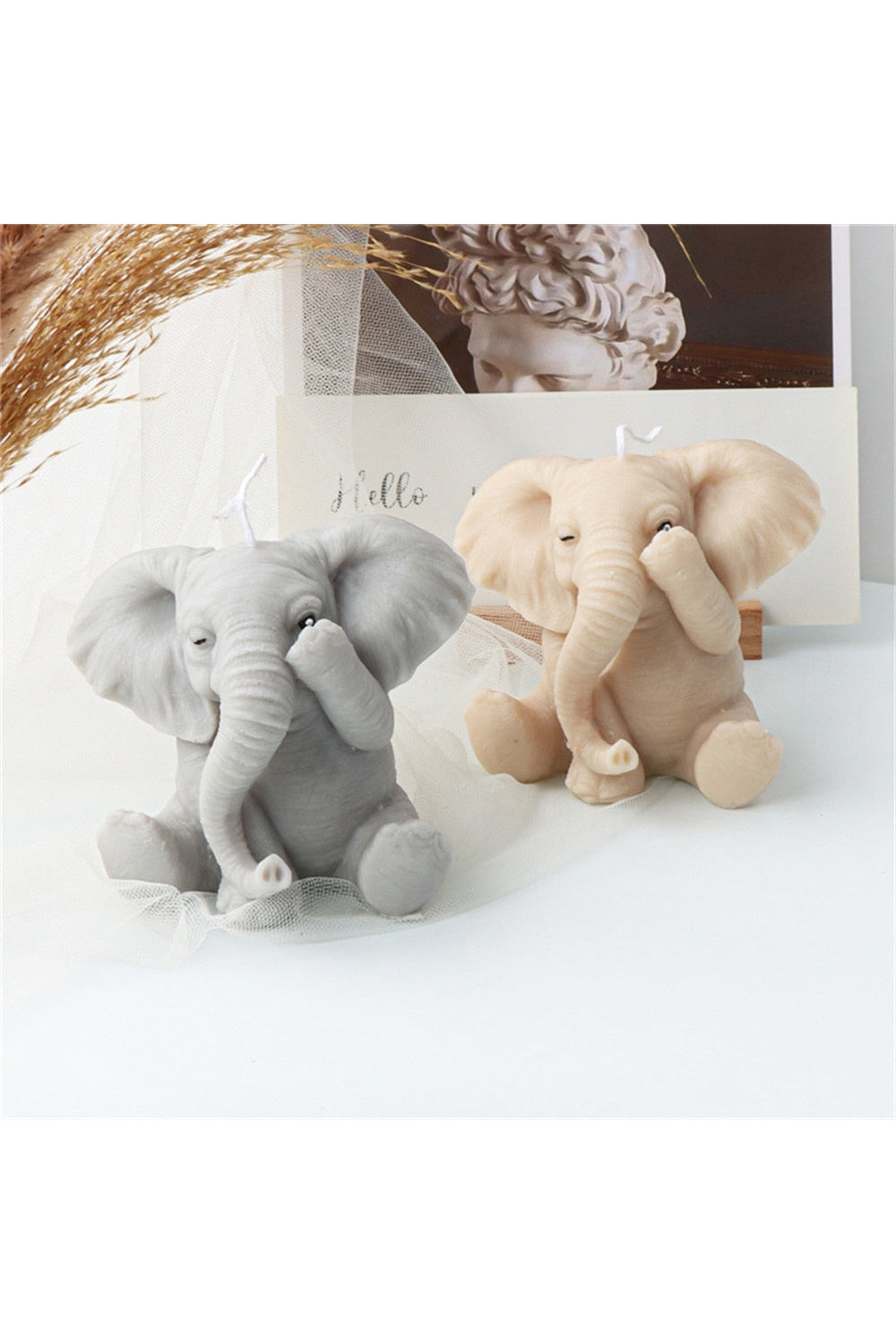 Lisslune | Elephant Candle Mold Design