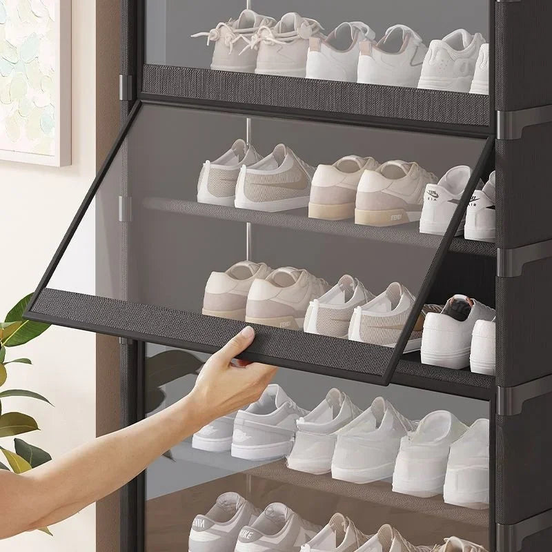 Lisslune | TransRack – Transparent Multi-Layer Shoe Storage Cabinet