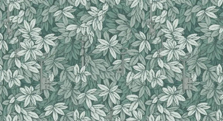 Lisslune | Tropical Dream Landscape Abstract Wallpaper Mural