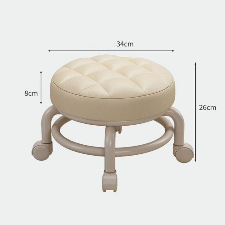 Lisslune | RollEase Mini Rolling Elegant Low Stool
