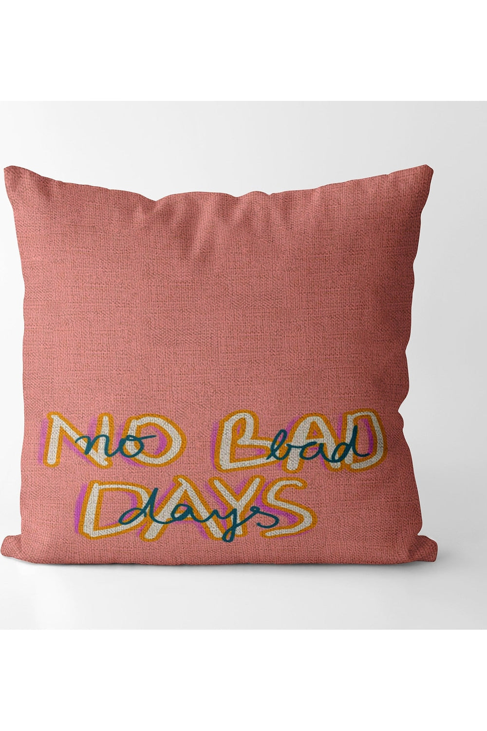 Lisslune | Pink square decorative pillowcase