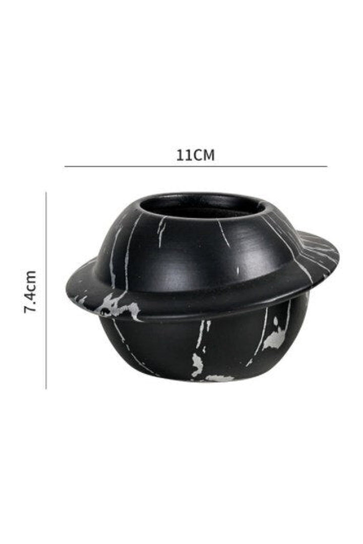 Lisslune | Motif ceramic pot for succulents