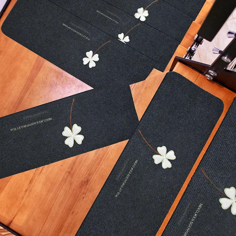 Lisslune | Stylish and Safe Plush Stair Mat Collection with Elegant Patterns