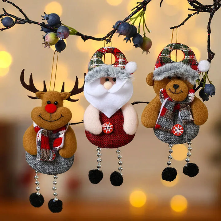 Lisslune | Christmas Cheer Squad hanging ornaments