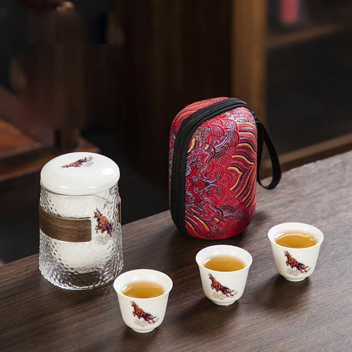 Lisslune | Forest Deer Ceramic Tea Set