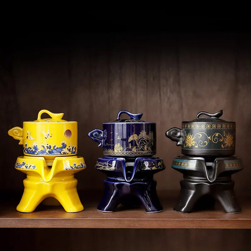 Lisslune | Mystic Sip Kung-Fu Ceramic Tea Set