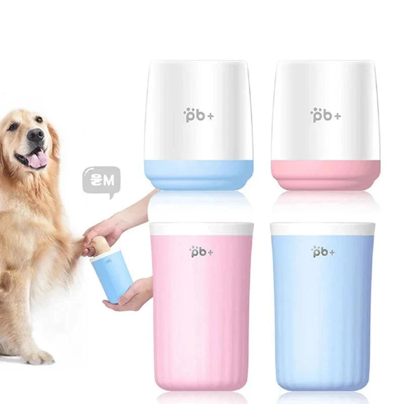 Lisslune | Portable Silicone Dog Paw Cleaning Cup - Effortless Grooming Tool for All Breeds