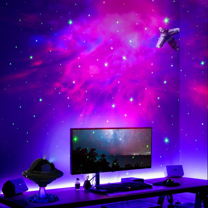 Lisslune | Galactic Orbital Atmosphere Projection Lamp