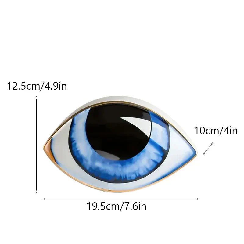 Lisslune | Mystic Eye Sculpture Ceramic Home Decor