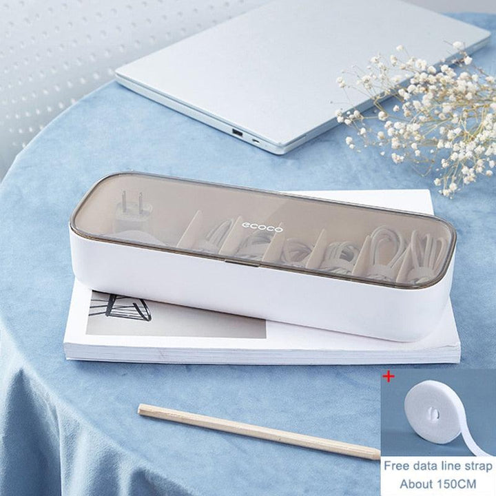 Lisslune | Retro Chic Cable Management Solution for an Organized Workspace