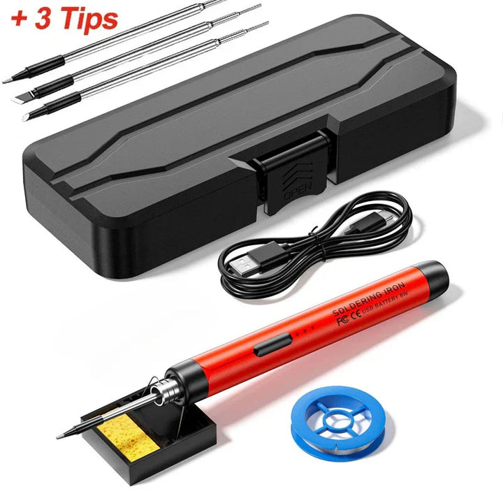 Lisslune | Portable USB Soldering DIY Iron Kit