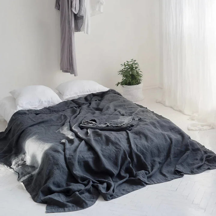 Lisslune | BedBreeze | Linen Bed Sheet