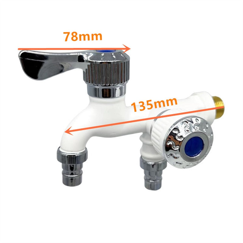 Lisslune | Double Divider Universal Connector Faucet