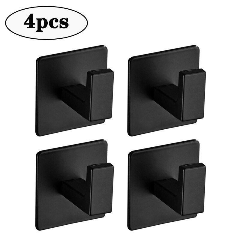Lisslune | Elegant black wall hook for stylish home organization