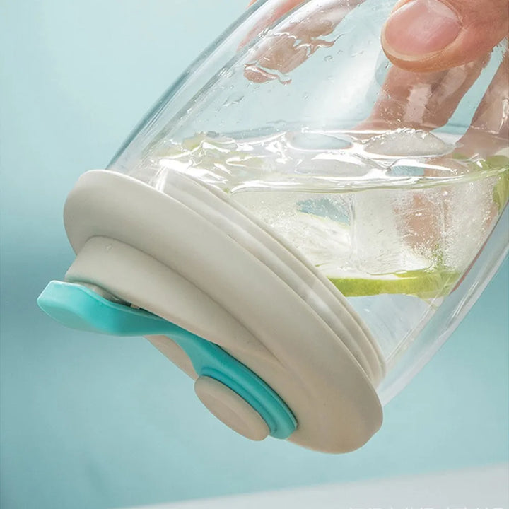 Skorter | Leak-Proof Double Wall Glass Transparent Mug