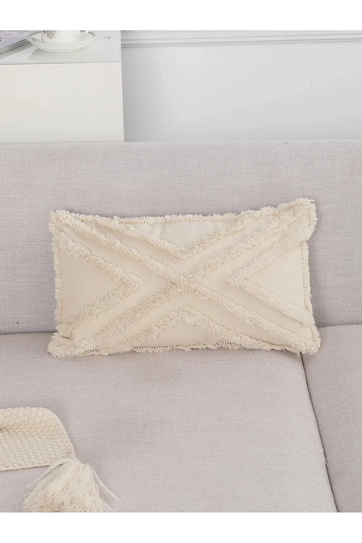 Lisslune | tufted Bohemian pillowcase