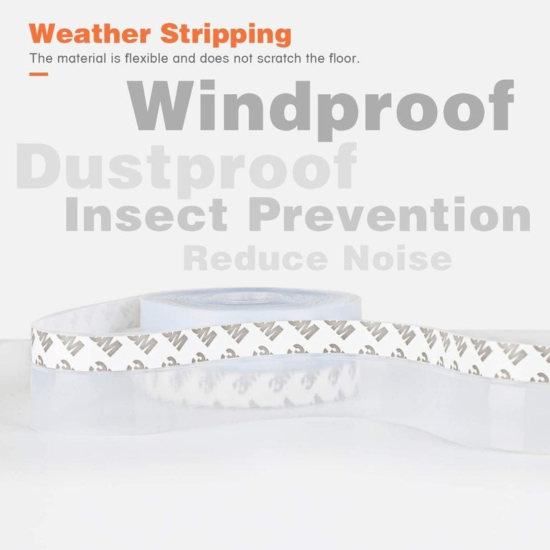 Lisslune | Seal Tight Self-Adhesive Door Bottom Strip