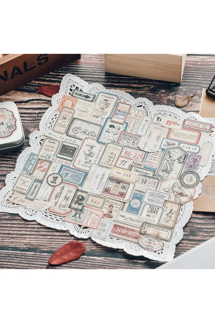 Lisslune | Ephemera Scrapbooking Stickers