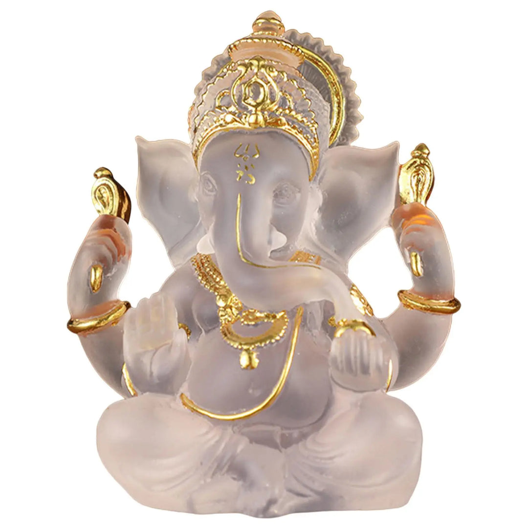 Lisslune | Rare colored semi-transparent Ganesh statues for luck in your home