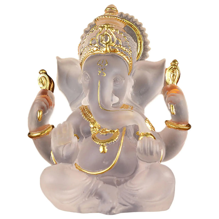 Lisslune | Rare colored semi-transparent Ganesh statues for luck in your home