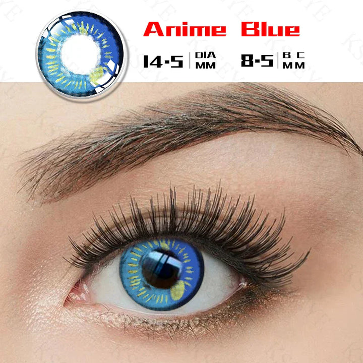 Rynx | Colorful Contact Lenses for Eyes Anime Cosplay Fashion Women Christmas New Year Gift Party Beauty Pupil New Fast Delivery