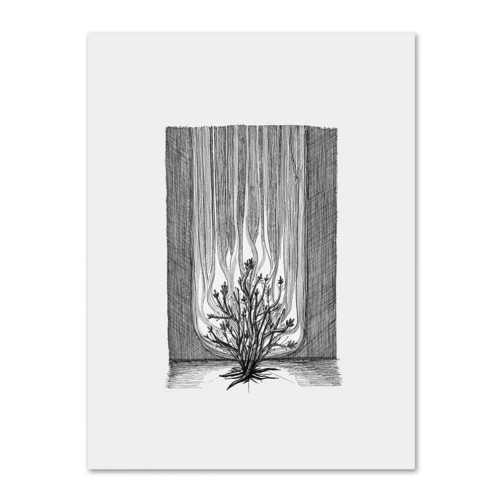 Lisslune | Bush Canvas Poster