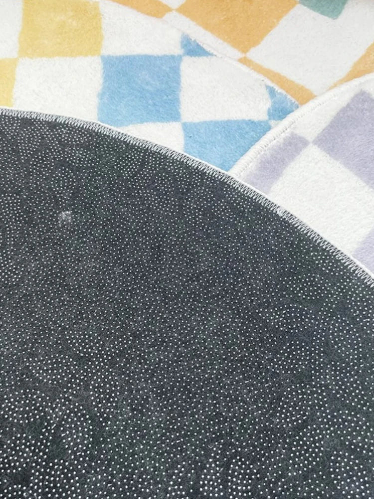 Rynx | Turkish Style Living Room Rugs Comfortable Bedroom Rugs Non-Slip Stain Resistant Carpet Soft Thickened Carpet Floral Tapis IG