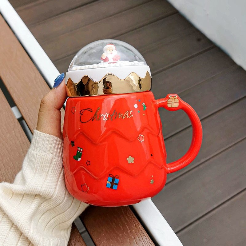 Lisslune | 3D Happy Christmas Mugs