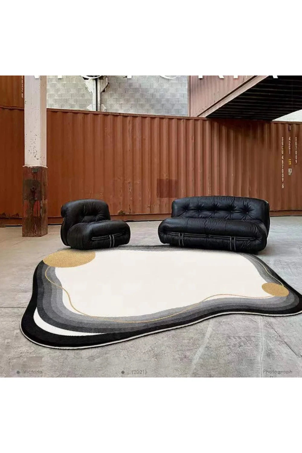 Lisslune | Fade Modern Rug