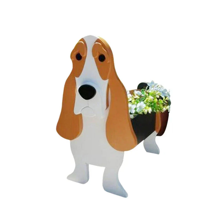 Lisslune | Flower Pot - Pawsome - Dog Plant Container - Various Breeds