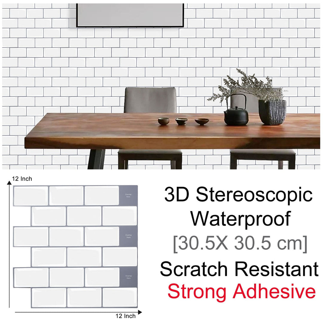 Lisslune | 3D Self-Adhesive Hexagonal Wall Stickers