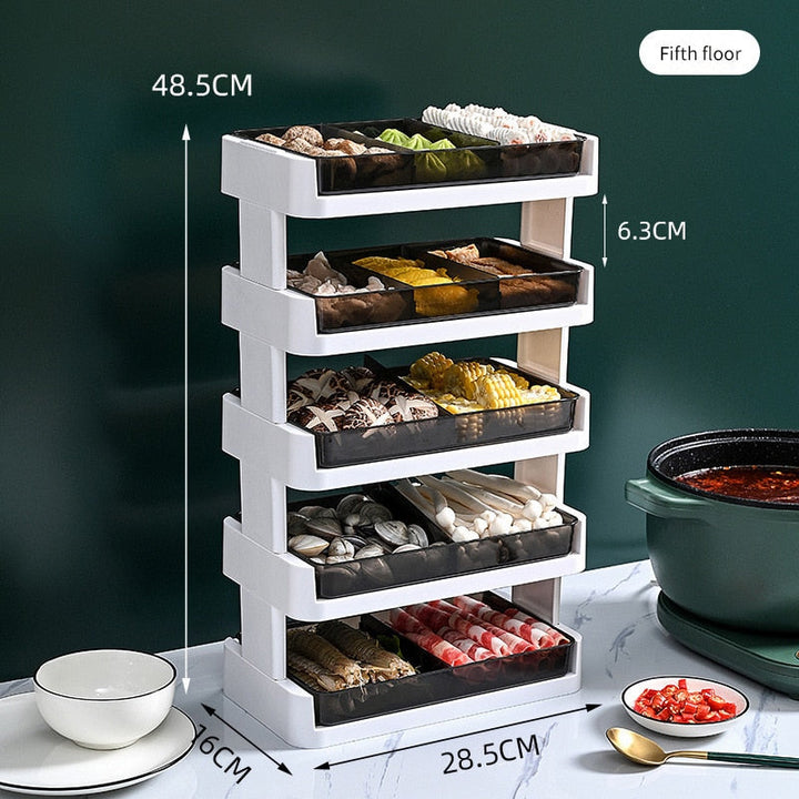 Lisslune | Layer It On Kitchen Storage Rack