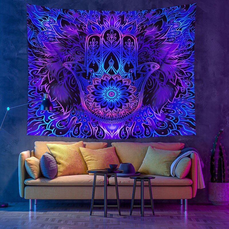 Lisslune | Colorful Glowing Luminous Tapestry