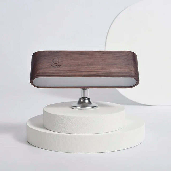 Lisslune | Rotatable Magnetic Wooden Rechargeable LED Night Lamp