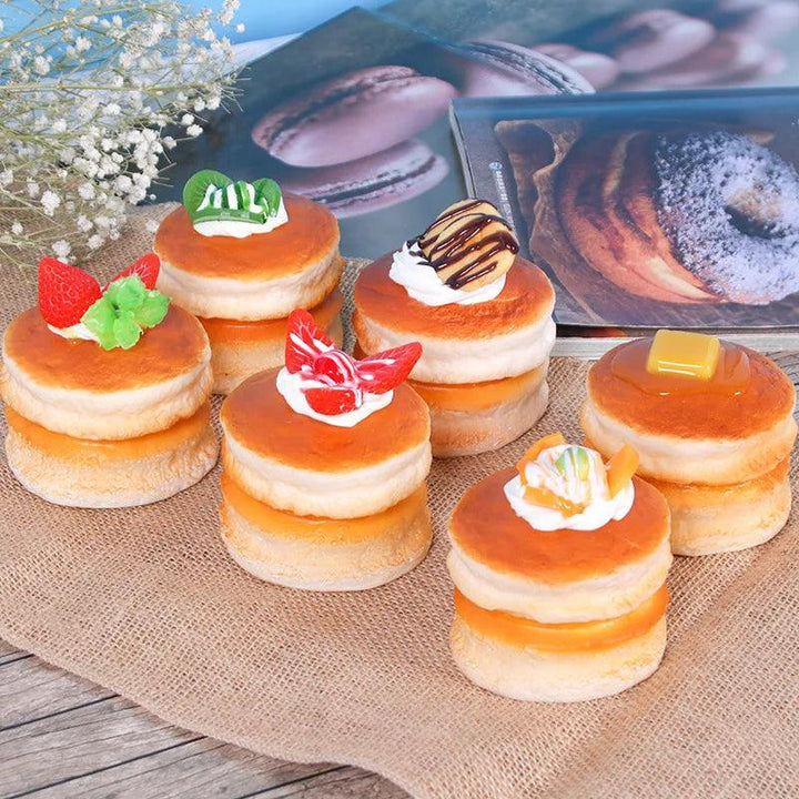 Lisslune | Realistic Synthetic Cake Representation for Home Decor and Photography - Exquisite Artificial Dessert Model FCYY-014