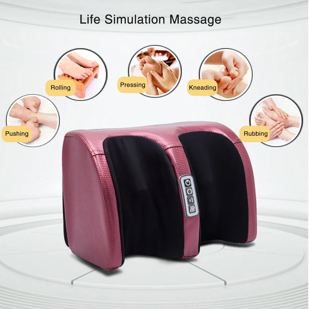 Lisslune | Shiatsu Heat Foot Massager with Electric Deep Relaxation
