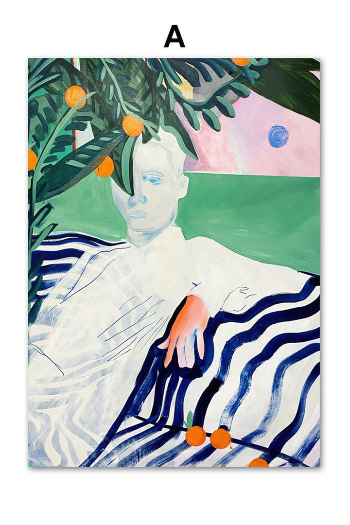 Lisslune | Woman Theme Canvas Poster