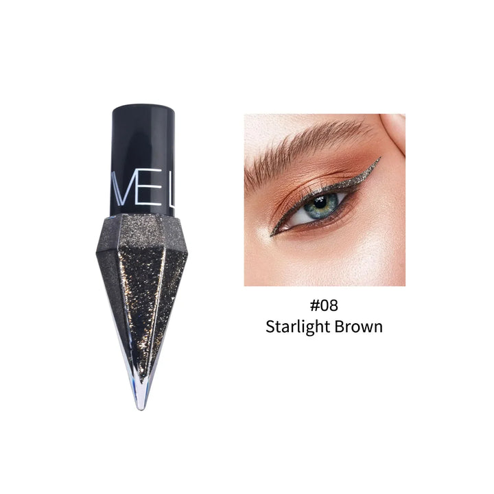 Rynx | Pearl Diamond Gold Liquid Eyeshadow Eyeliner Stick Waterproof Glitter Sequins Rose Gold White Eyeliner Pencil Korean Makeup