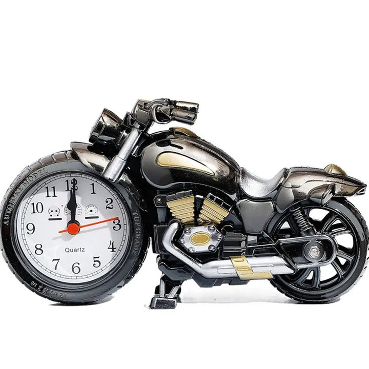Lisslune | Vintage Motorcycle Bedside Alarm Clock