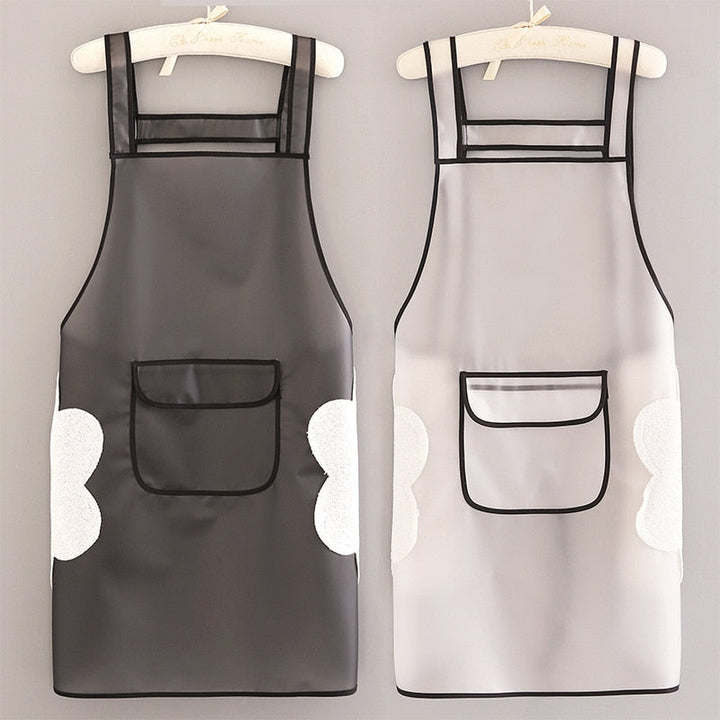 Lisslune | Transparent Waterproof Kitchen Apron