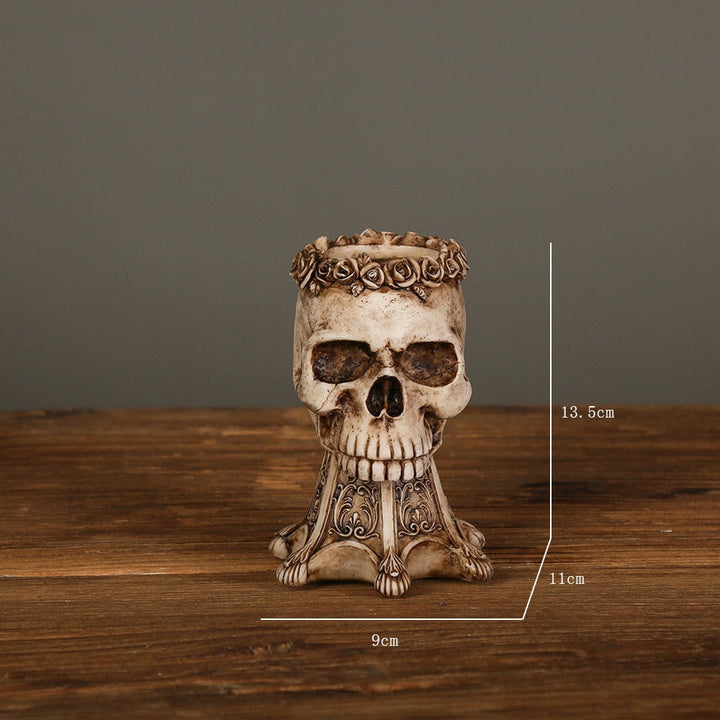 Lisslune | Resin Skull Flower Pot