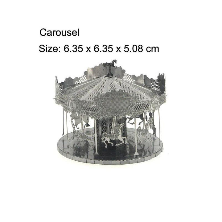 Lisslune | Global Landmark 3D Metal Puzzle Set: Construct and Explore Iconic Structures