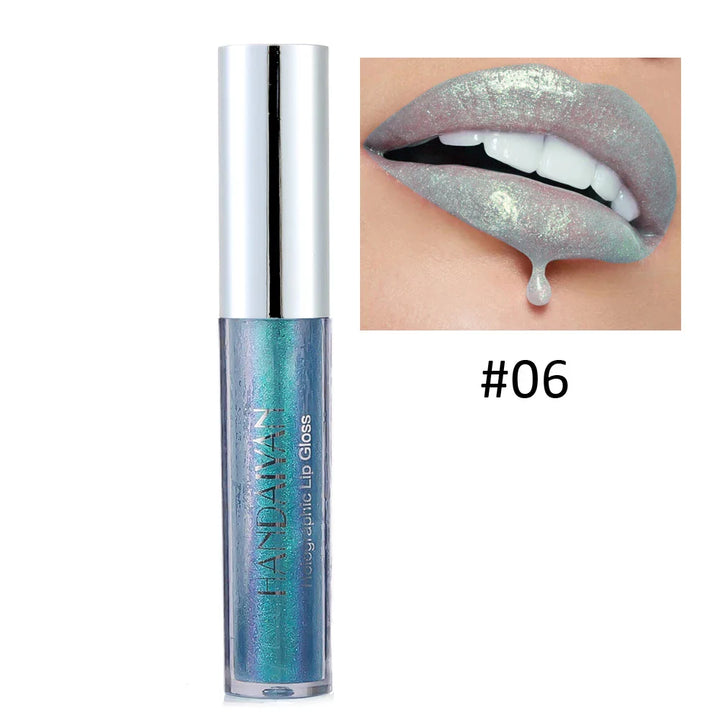 Rynx | Transparent Glitter Lipstick Women Makeup Diamond Shiny Long-lasting Waterproof Liquid Lipstick Non-sticky Glitter Lip Cosmetics
