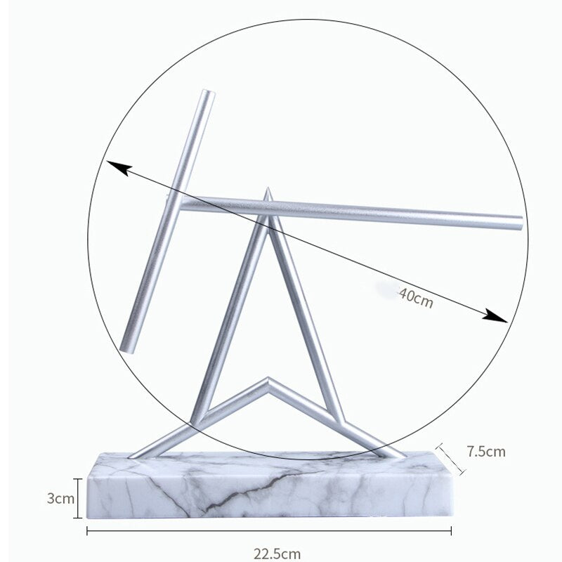 Lisslune | Infinite Loop Magnetic Pendulum Desktop Decor