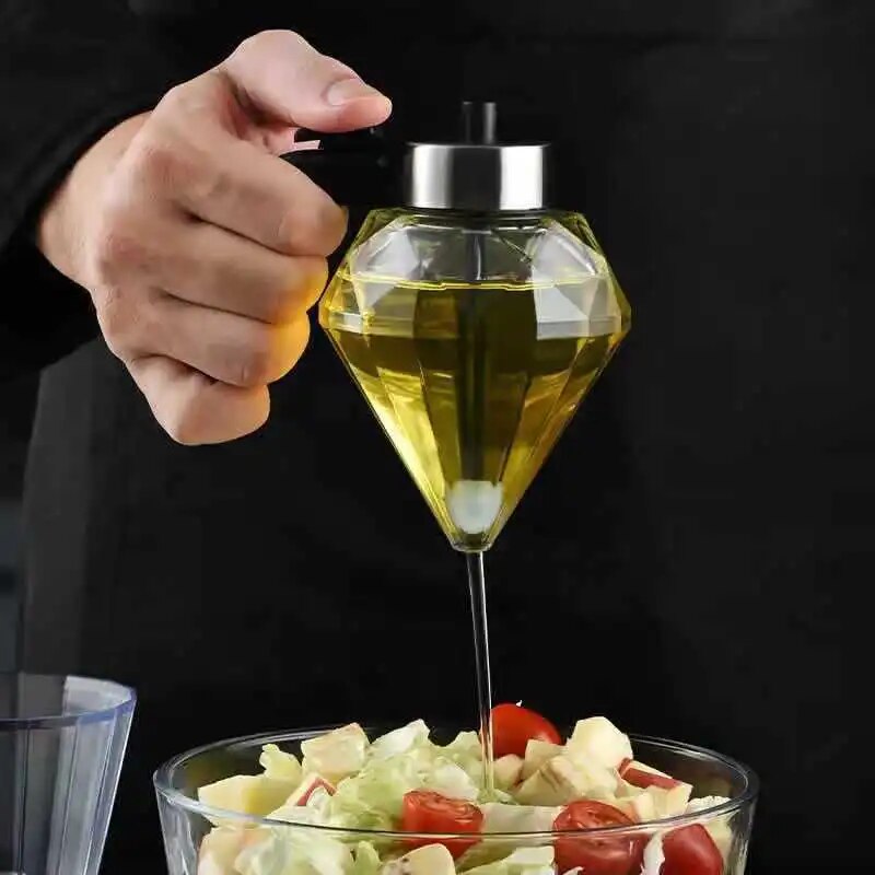 Lisslune | Elegant Pour Glass Oil Dispenser