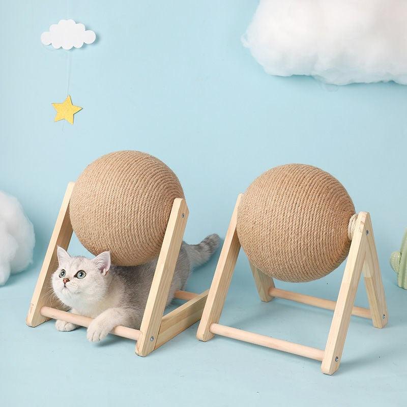 Lisslune | Furniture Guardian: Scratch & Play Protector with Catnip Toy