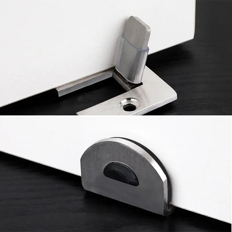 Lisslune | Secure Stainless Hidden Door Stopper