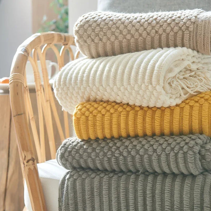 Lisslune | Nordic Style Dick Knitted Blanket