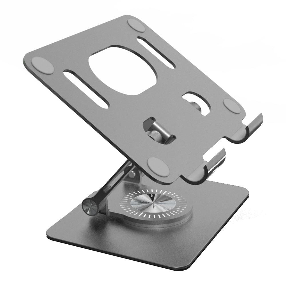 Lisslune | Premium Aluminum 360° Adjustable Stand for Tablets and Phones - Unmatched Comfort and Stability